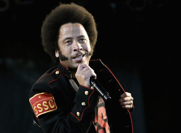 Boots Riley of Street Sweeper Social Club in Toronto