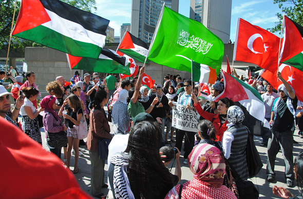 以色列抗议多伦多