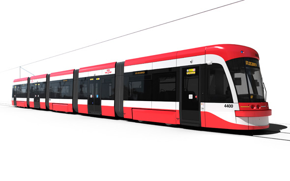 新的TTC有轨电车设计