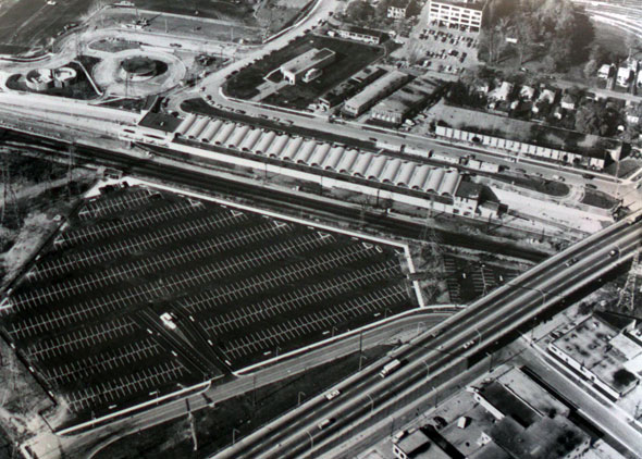 吉卜林车站建设航拍1980年
